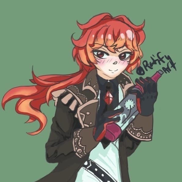 Finally Sharing My Diluc Art!🍷✨