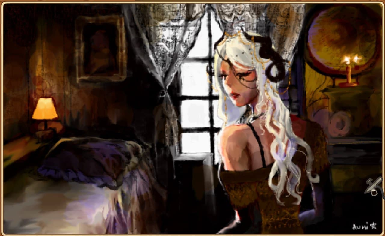 How I Created a Hauntingly Beautiful Painting in Animal Jam's Art Studio
