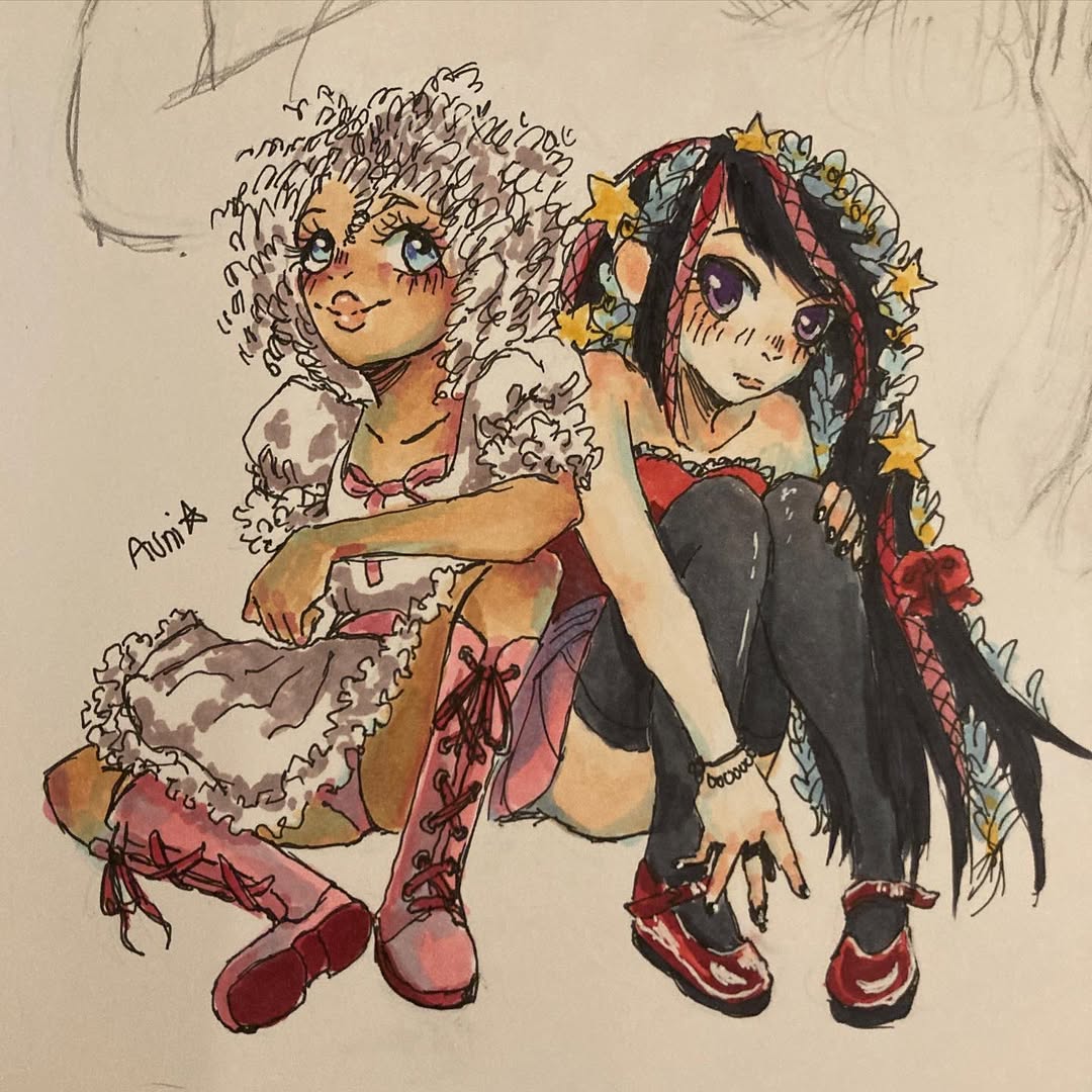 Redrew a Picture from 5th Grade <3