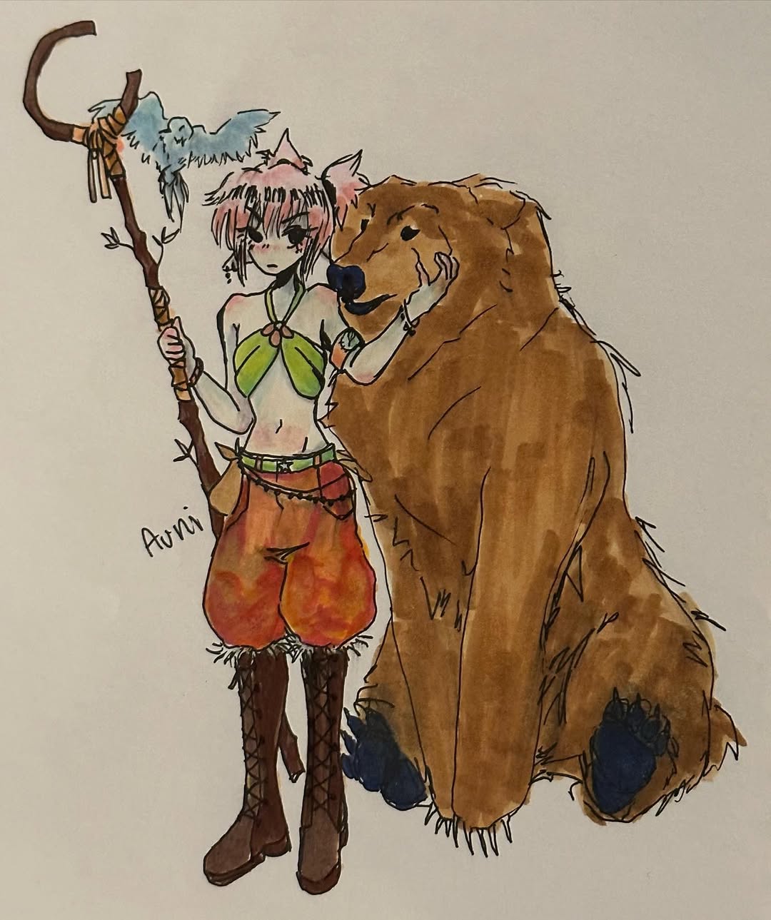 Mina Sketch & Rediscovering Drawing