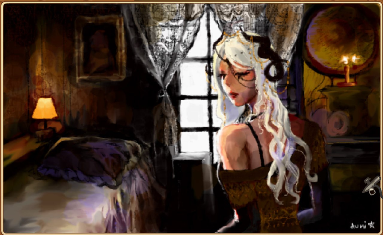 How I Created a Hauntingly Beautiful Painting in Animal Jam's Art Studio